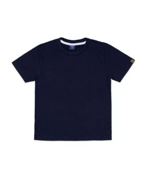 Camiseta Infantil Manga Curta Lisa Menino TMX
