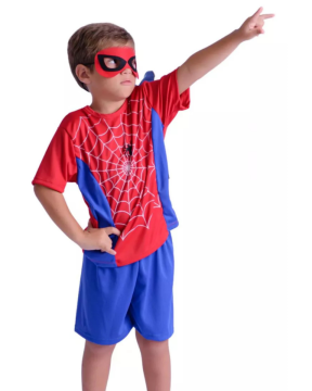 Fantasia Infantil Menino Homem Aranha Muvilê