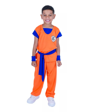 Fantasia Infantil Goku Menino Muvilê