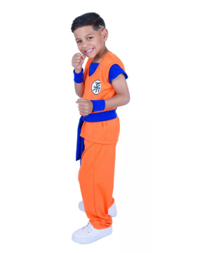 Fantasia Infantil Goku Menino Muvilê